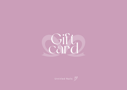 UNTITLED GIFT CARD